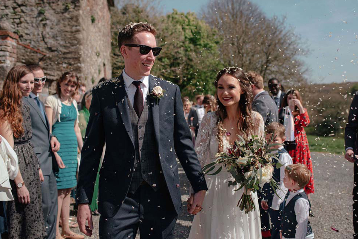 Edgy and elegant Spring wedding in Cornwall!