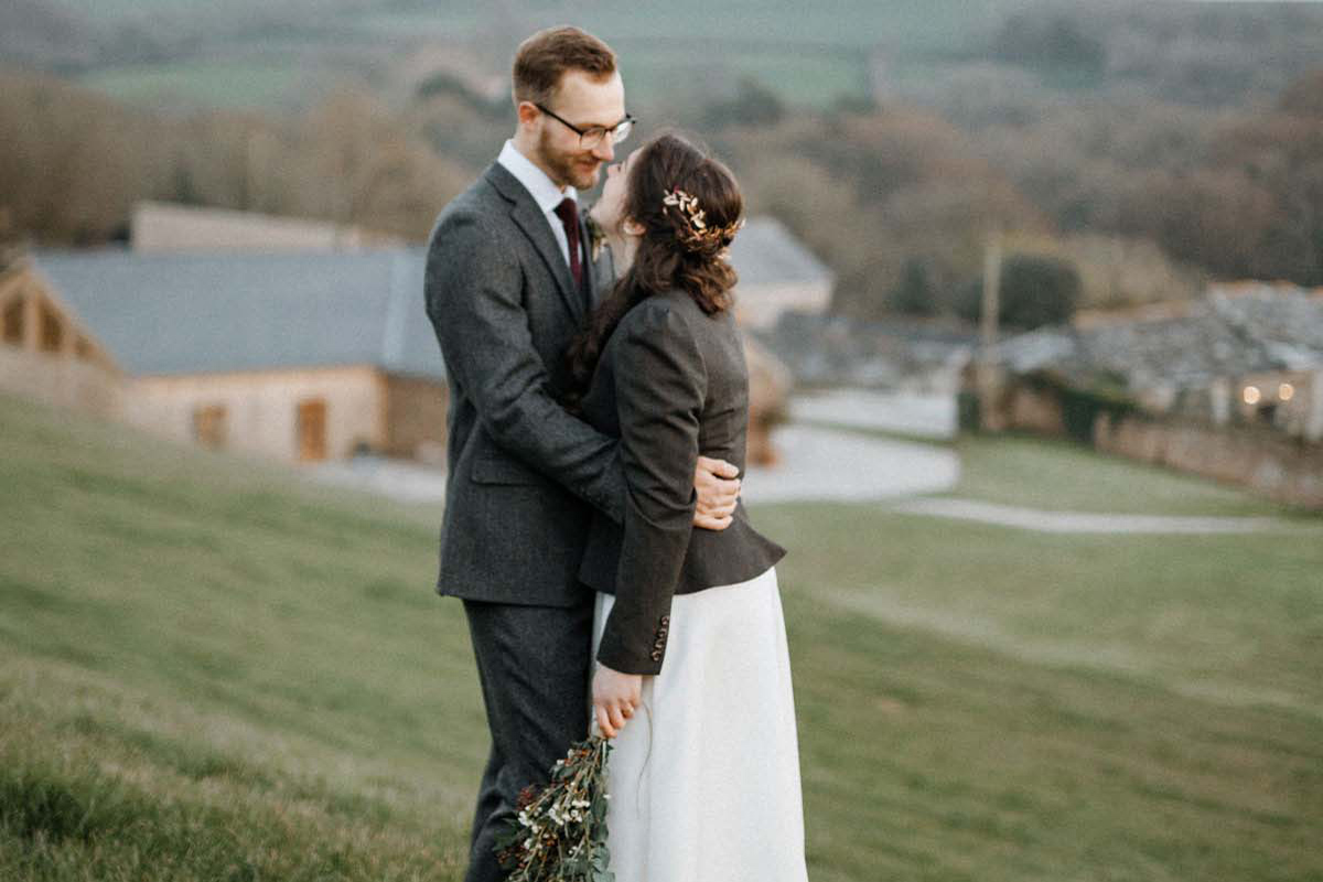 Friends and family fly across Europe to join the happy couple for their wedding day in Cornwall!