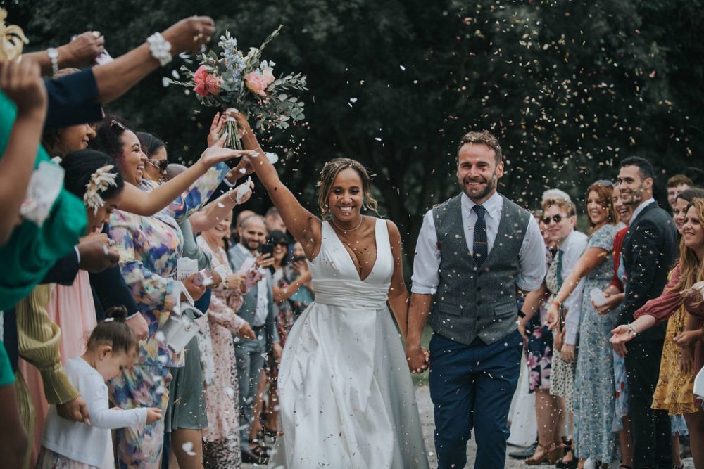 Fun, laughter and vibrant colour, Ricky and Alisha finally got to tie the knot and dance the night away!