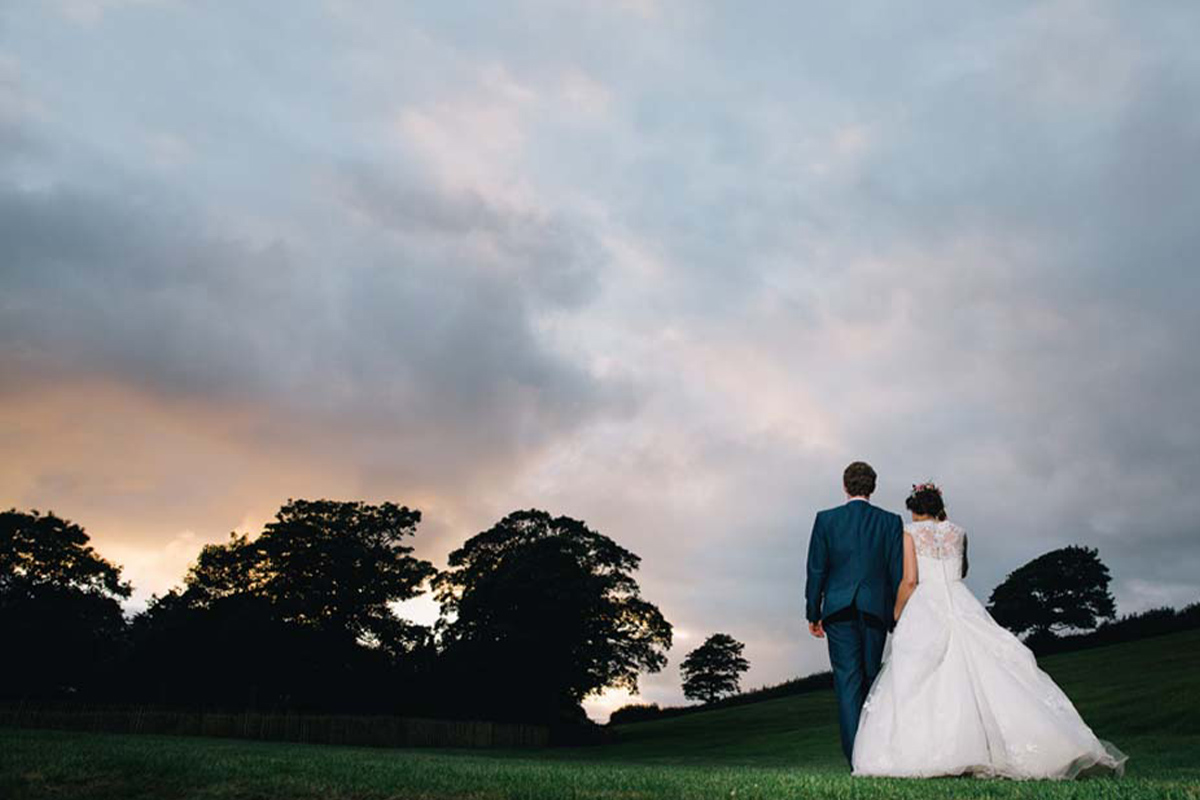 A bit of rain couldn’t dampen this fun filled Wedding in Cornwall!