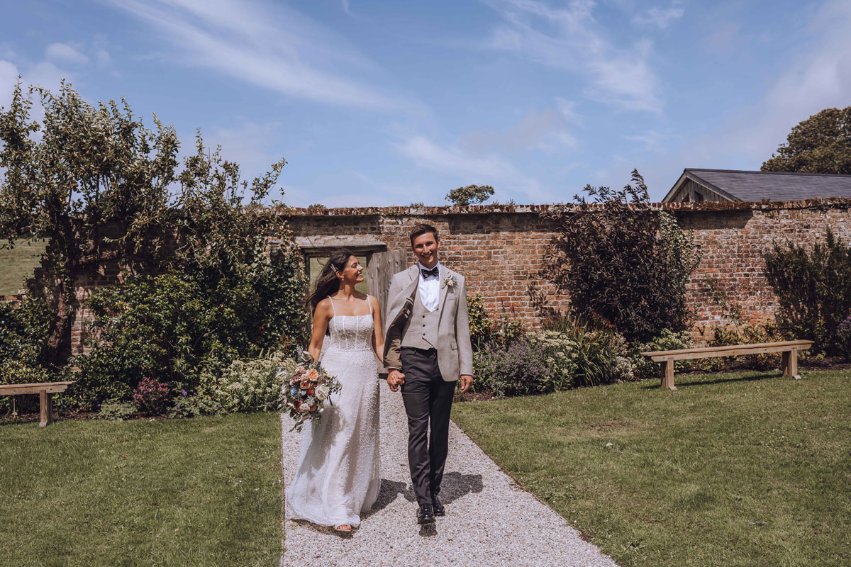 Windy veils and one hell of a wedding band! Issy & Dom’s wedding radiated love and laughter!