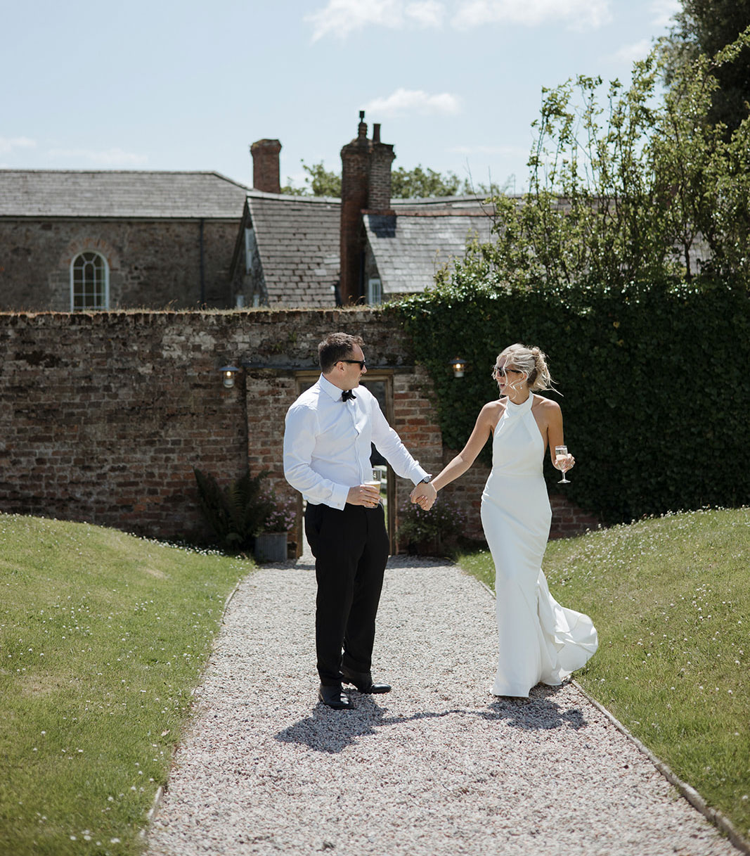A Laid-Back July Wedding at Launcells Barton in Cornwall